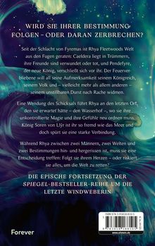 "Wird sie ihrer Bestimmung folgen - oder daran zerbrechen?" beschreibt ein Buch mit einem fantastischen Hintergrund in Grün- und Lilatönen.