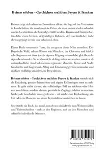"Heimat erleben – Geschichten erzählen: Bayern & Franken" beschreibt die Vielfalt und Identität der Regionen.