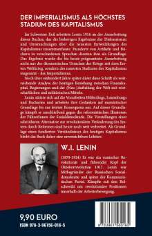 Wladimir Iljitsch Lenin: Der Imperialismus als höchstes Stadium des Kapitalismus, Buch