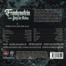 Frankenstein und der Zirkel der Sieben (02) Verflucht seid ihr Alle, CD
