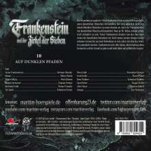 Frankenstein und der Zirkel der Sieben (10) Auf Dunklen Pfaden, CD