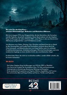 Text über Stephen Kings Filme 1976-1989. Inklusive Analysen und Hintergrundinfos. Szene aus einem düsteren Friedhofsbild.