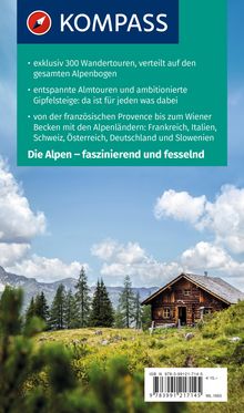 KOMPASS Wanderlust Alpen, Buch
