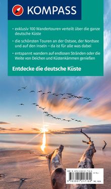 KOMPASS Wanderlust Deutsche Küste, Buch