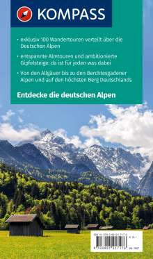 Siegfried Garnweidner: KOMPASS Wanderlust Deutsche Alpen, Buch