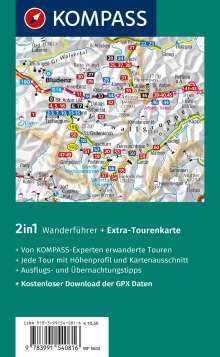 Brigitte Schäfer: KOMPASS Wanderführer Montafon, Arlberg, Silvretta, 60 Touren mit Extra-Tourenkarte, Buch