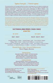 Victorin Joncieres (1839-1903): Dimitri (Oper in 5 Akten), 2 CDs