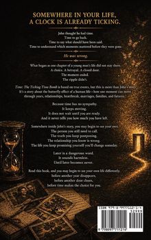 Texte erzählen von Zeit und Verpasstem. Eine Sanduhr und Schmetterlinge symbolisieren Vergänglichkeit und Veränderung.