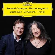 Renaud Capucon & Martha Argerich - Beethoven/Schumann/Franck, CD