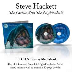 Steve Hackett : The Circus And The Nightwhale (CD & Blu-ray im Mediabook), CD