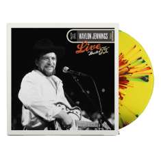Waylon Jennings: Waylon Jennings: Live From Austin, TX '84 (Limited Edition) (Red &amp; Yellow Splatter Vinyl), LP