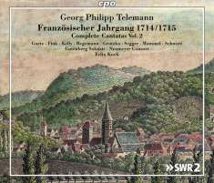 Georg Philipp Telemann (1681-1767): Kantaten - Französischer Jahrgang 1714/1715 Vol.2, CD