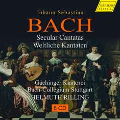 Johann Sebastian Bach (1685-1750): Die weltlichen Kantaten (Helmuth Rilling), CD