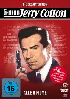 Fritz Umgelter: Jerry Cotton - Die Gesamtedition (8 Filme), DVD