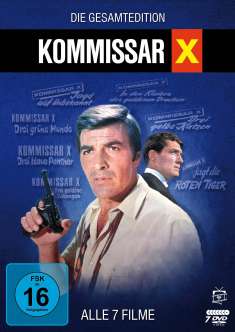 Harald Reinl: Kommissar X - Die Gesamtedition (7 Filme), DVD