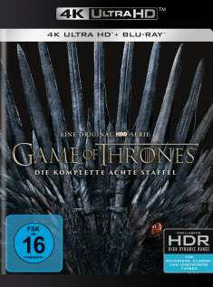 Game of Thrones Season 8 (finale Staffel) (Ultra HD Blu-ray & Blu-ray), UHD