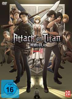 Tetsuro Araki: Attack on Titan Staffel 3 (Gesamtausgabe), DVD