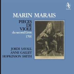 Marin Marais (1656-1728): Pieces de Viole Buch 2 (1701) (180g / limitierte & nummerierte Auflage), LP