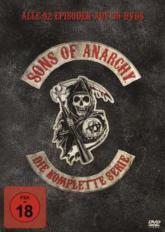 Sons of Anarchy (Komplette Serie), DVD
