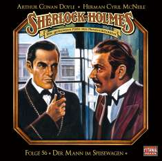 Sherlock Holmes (56) Der Mann im Speisewagen, CD