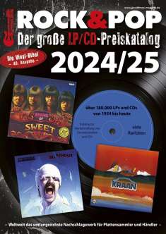 Der große Rock & Pop LP/CD Preiskatalog 2024/25, Buch