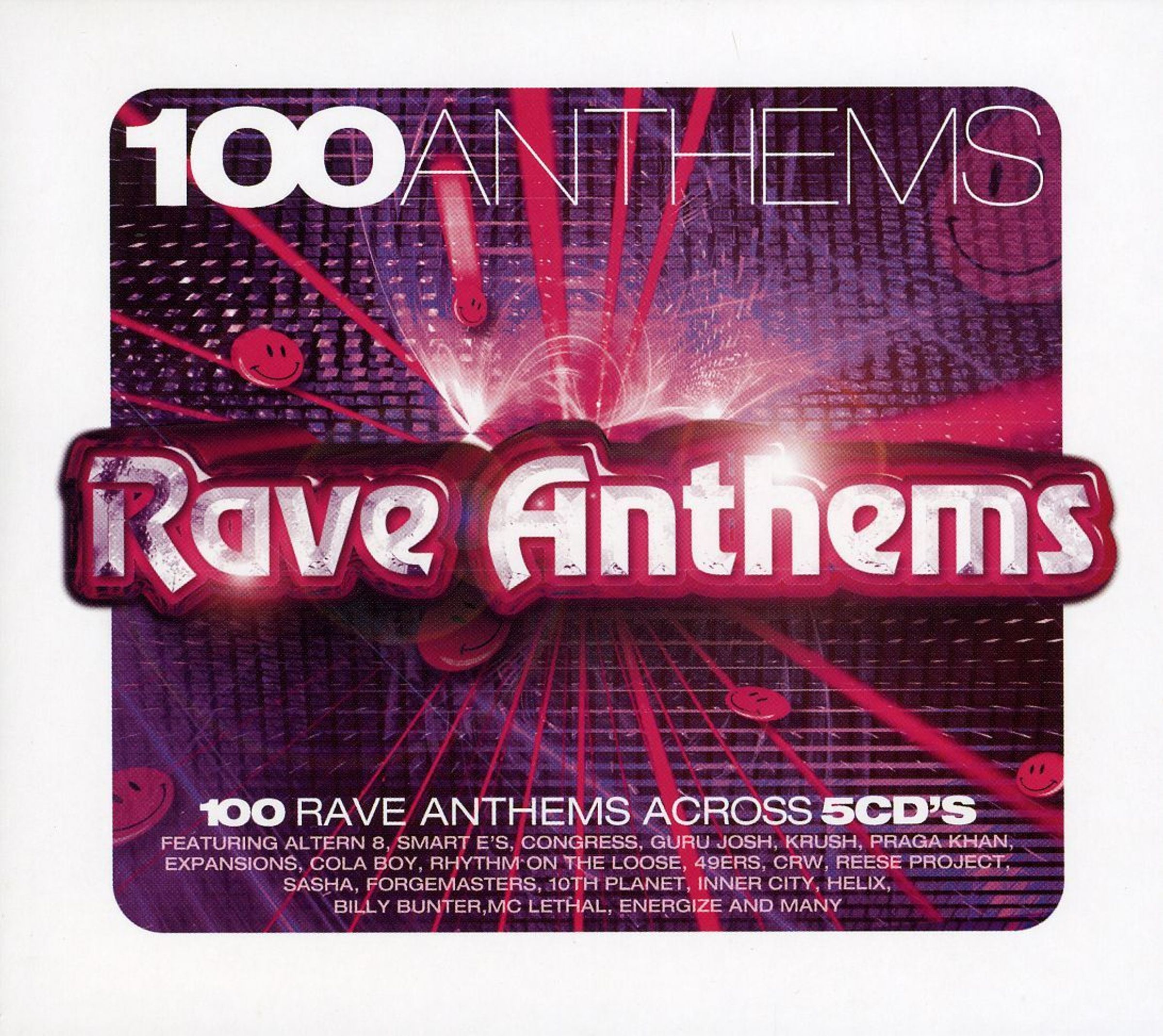 100 Anthems-Rave Anthem (5 CDs) – jpc.de