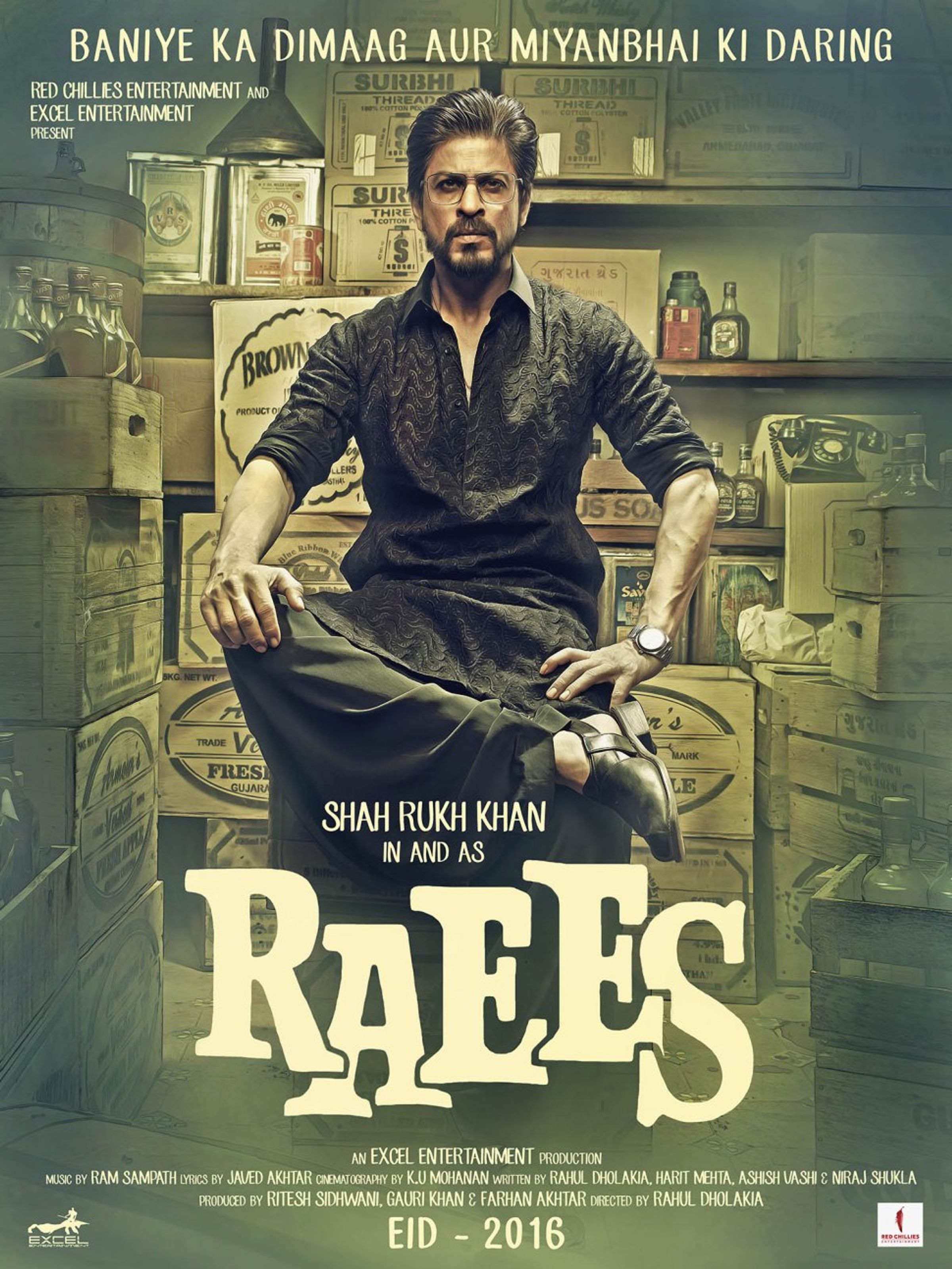 Ray Raees Raees (Blu-ray & DVD im Digipack) – jpc.de