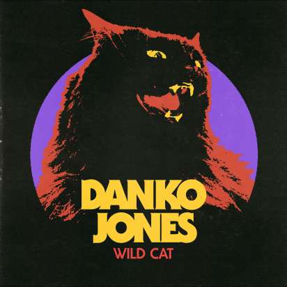 Danko Jones T Shirt Wild Cat Band Logo Nue offiziell Herren