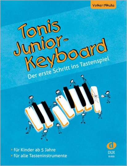 Keyboard Noten Tonis Junior-Keyboard Der erste Schritt ins Tastenspiel 
