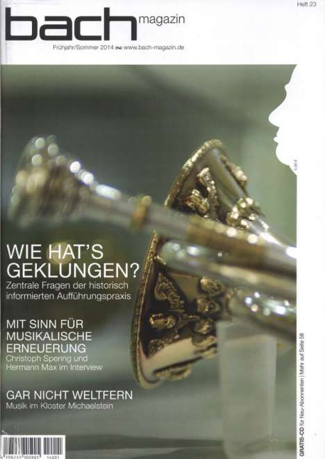 Zeitschriften: Bach-Magazin (Heft 23) - Bach-Archiv Leipzig, Buch