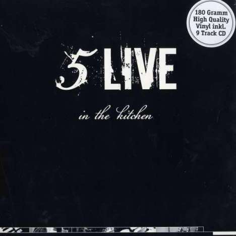 5 Live: In The Kitchen (180g) (LP + CD), 1 LP und 1 CD