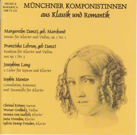 Münchner Komponistinnen aus Klassik und Romantik, CD