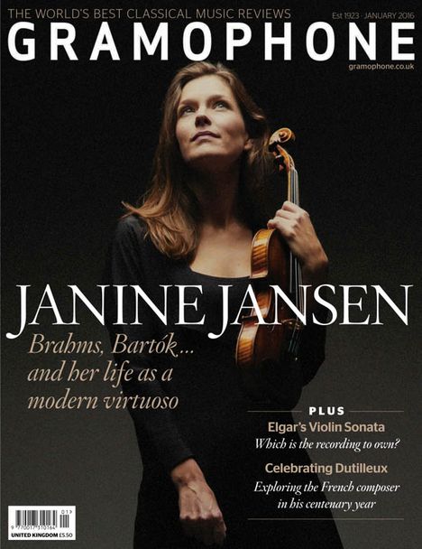 Zeitschriften: Gramophone January 2016 - The Classical Music Magazine, Zeitschrift