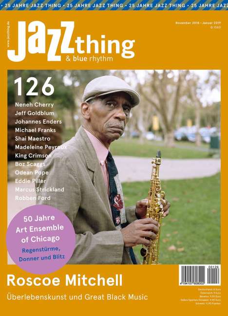 Zeitschriften: JAZZthing - Magazin für Jazz (126) November 2018 - Januar 2019, Zeitschrift