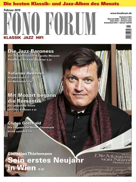 Zeitschriften: FonoForum Februar 2019, Zeitschrift
