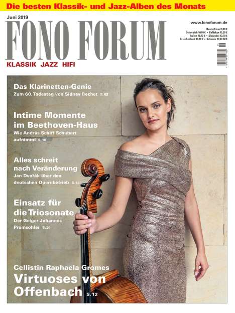 Zeitschriften: FonoForum Juni 2019, Zeitschrift