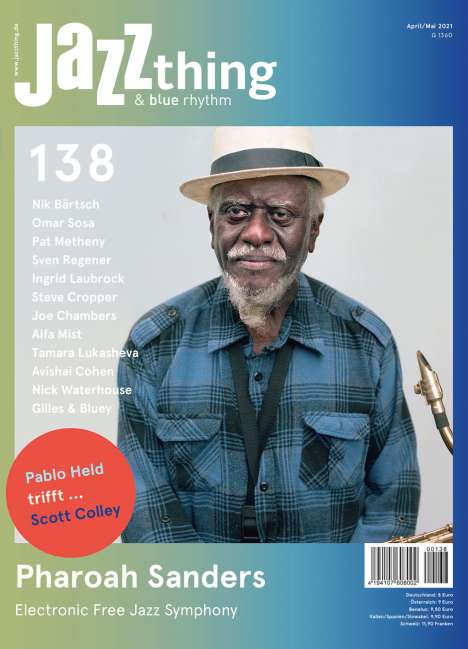 Zeitschriften: JAZZthing - Magazin für Jazz (138) April - Mai 2021, Zeitschrift