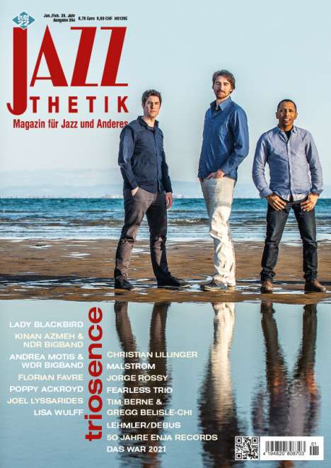 Zeitschriften: Jazzthetik - Magazin für Jazz und Anderes Januar/Februar 2022, Zeitschrift