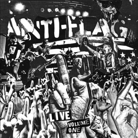 Anti-Flag: Live Volume One (Clear/Black Marble Vinyl), LP