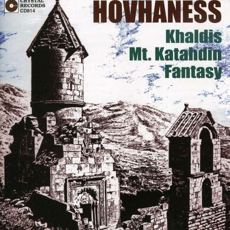 Alan Hovhaness (1911-2000): Konzert für Klavier, 4 Trompeten &amp; Percussion "Khaldis" op.91, CD