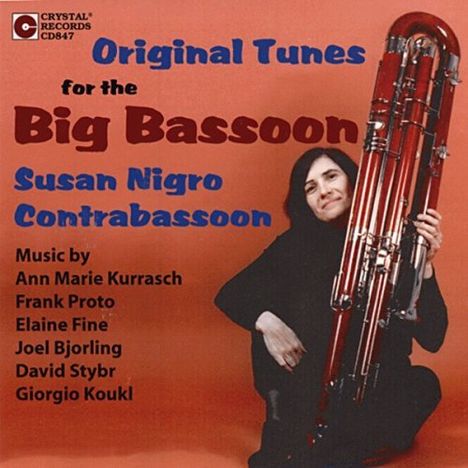 Susan Nigro - Original Tunes for the Big Bassoon, CD