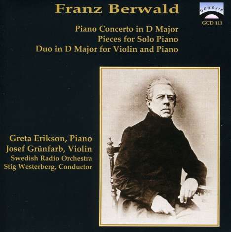 Franz Berwald (1796-1868): Klavierkonzert D-Dur, CD