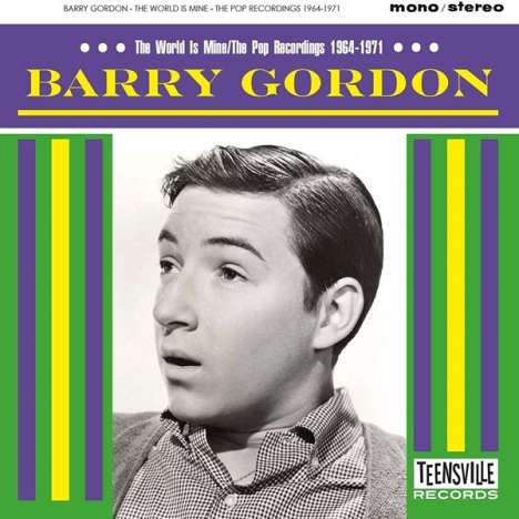 Barry Gordon: The World Is Mine (The Pop Recordings 1964 - 1971), CD