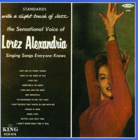 Lorez Alexandria (1929-2001): Singing Songs Everyone.., CD