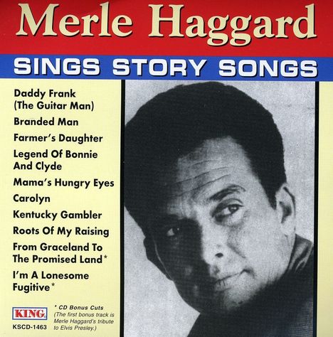 Merle Haggard: Sings Story Songs, CD