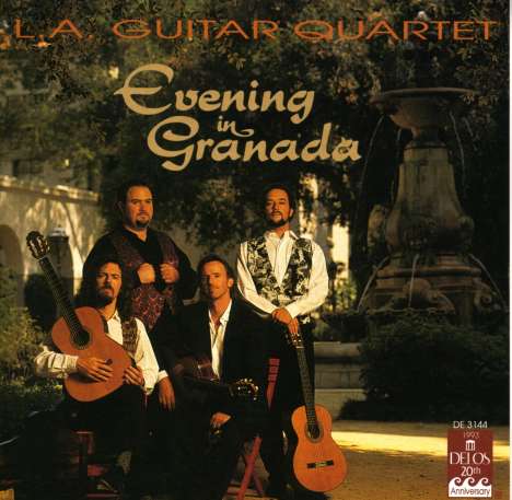 Los Angeles Guitar Quartet - Evening in Granada, CD