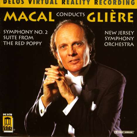 Reinhold Gliere (1875-1956): Symphonie Nr.2, CD
