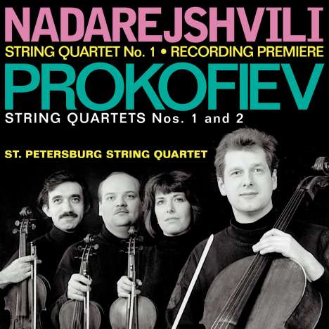 Zurab Nadarejshvili (geb. 1957): Streichquartett Nr.1, CD