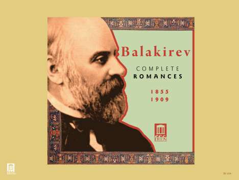 Mily Balakireff (1837-1910): Sämtliche Romanzen, 2 CDs