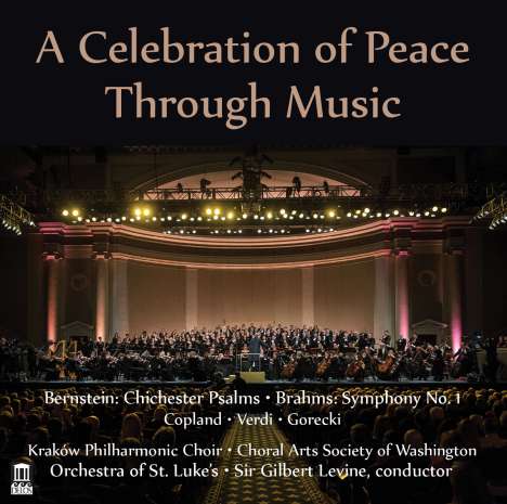 A Celebration of Peace Through Music, 2 CDs